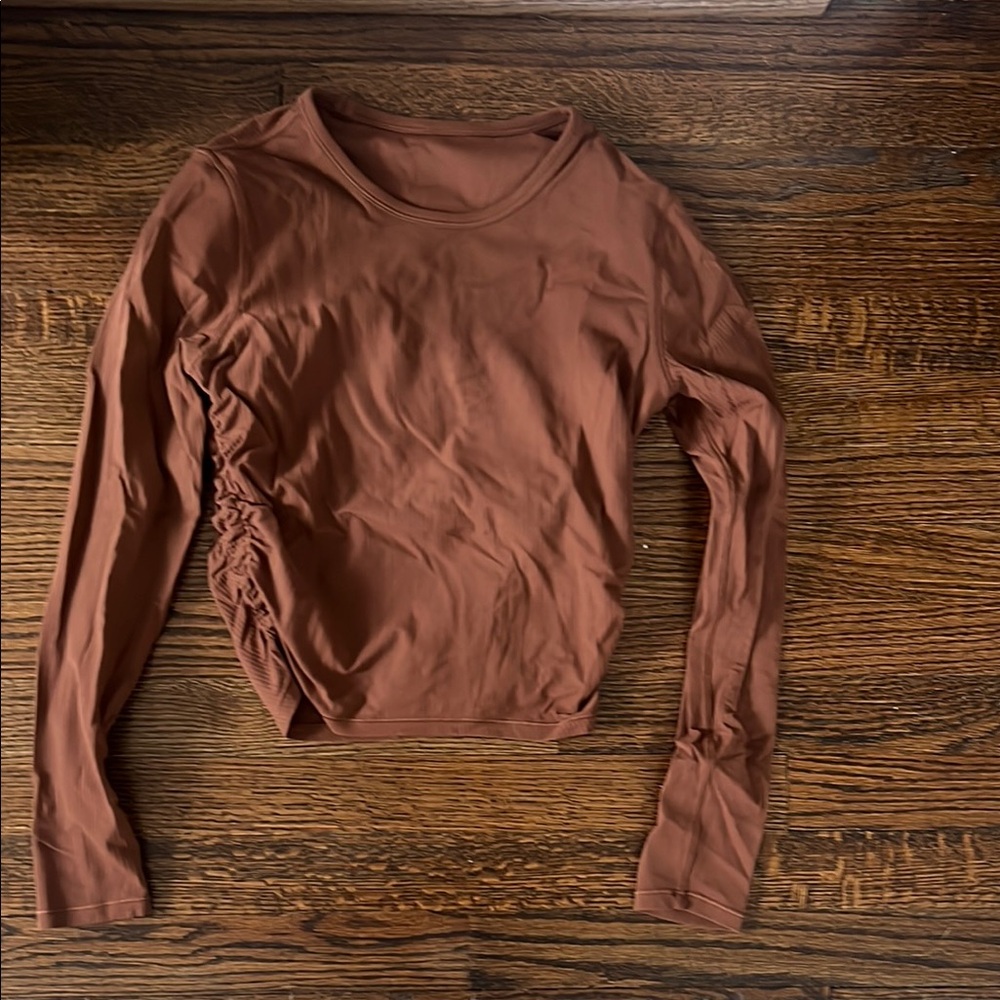 Lulu Ribbed long sleeve top